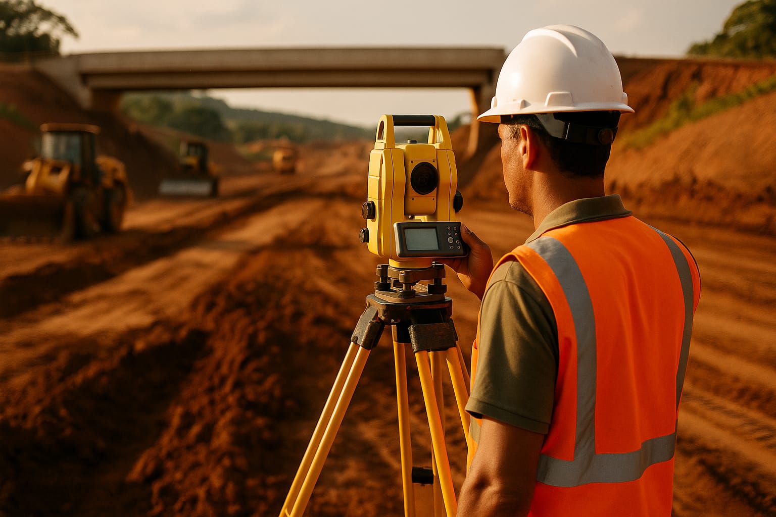 Topografía de obra que dialoga con el cronograma financiero.